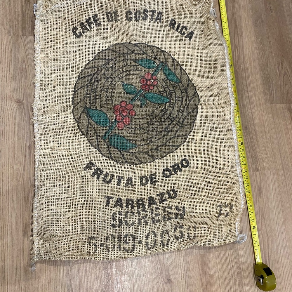 Cafe de Costa Rica Burlap Coffee Sack